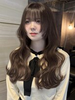 エルバイラビス 大宮(elu by lovis)&nbsp;《巴結生》グレージュ/顔まわりレイヤー/大宮