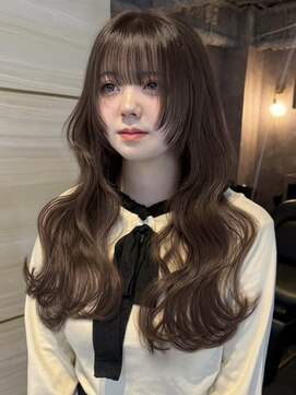 エルバイラビス 大宮(elu by lovis) 《巴結生》グレージュ/顔まわりレイヤー/大宮