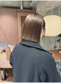 切りっぱなしボブ