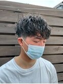人気のマッシュレイヤー×スパイラルパーマ☆
