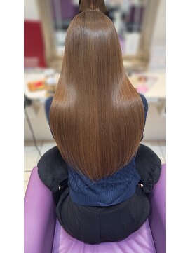 ハピネス 河原町店(Happiness) ベージュブラウン  髪質改善   京都河原町