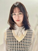 CHIC八王子【4月1日NEW OPEN(予定)】 ミディアムレイヤー×透明感カラー