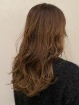 エイム ヘア リンク 長津田店(eim hair rink) ウェーブロング/ニュアンスブラウン/20代30代40代/長津田駅