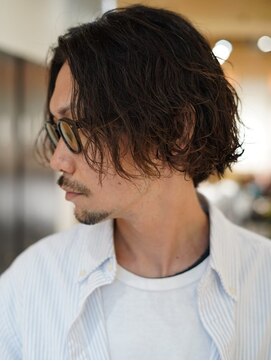 クオル キャスト 熊本(QOL×cast) 大人男子波巻きスパイラルミディアム