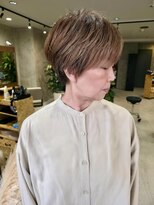 ハーフェン(HAfeN)&nbsp;【札幌円山美容室】丸みベリーショート