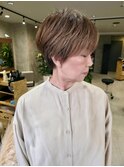 【札幌円山美容室】丸みベリーショート