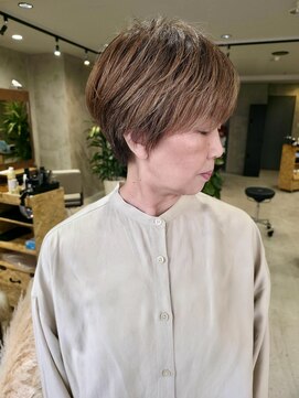 ハーフェン(HAfeN) 【札幌円山美容室】丸みベリーショート