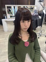 クレス 武蔵浦和店&nbsp;ワンカール顔周りレイヤー
