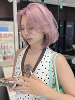 キーン 吉祥寺店(keen)&nbsp;【AYAKA】ペールピンク×ボブレイヤー /吉祥寺