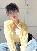 外国人風カーリーパーマ/ニュアンスショートパーマ