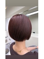サンズ アイニー(SUNS ini)&nbsp;ピンクブラウン×ショートボブ