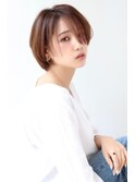 【CARE UMEDA】WAKA 韓国風大人ナチュラルショートボブ