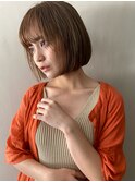 大人かわいい ツヤ感 スリークボブ☆ミニボブ 20代30代40代