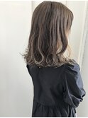 シークレットインナカラー×オリーブアッシュ♪