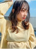 カットで似合わせするウルフカット stylist 江上伸也