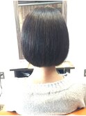 骨格補正カットミニボブ×COTAプレミークトリートメント
