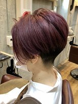 リィリ バイ ロダット 横浜(rili by LODAT)&nbsp;ショートボブ×ベリーピンク【rili横浜】