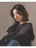 テラコッタ/韓国風ヨシンモリ/流れるレイヤー/前髪[銀座]