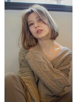 コットン 平塚店(Cotton)&nbsp;【cotton平塚】ボブ/アッシュブラウン/ケアカラー