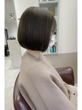 トゥーリ 薬院店(tuuli) tuuli miyu オリーブアッシュボブ/20代30代40代50代