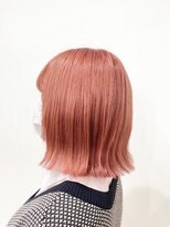 ホワイト 梅田(white)&nbsp;＊ボブ＊アプリコットピンク