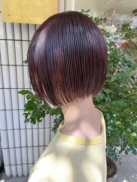 フェアレディ 烏山店(FAIRLADY) 大人可愛い◎コンパクトミニボブ ピンクブラウン