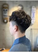 MENS SHORT × SPIRAL PERM