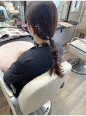 パーティーやイベントに♪　ロングスタイルヘアセット