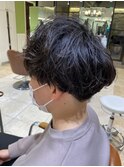 メンズワンカールパーマ