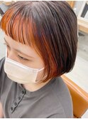 【 YUCCA 】大人可愛い20代30代40代ショート/インナーカラー