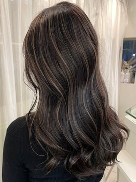 ジルブラン 横浜関内(JIL BLAN) ハイライトバレイヤージュダブルカラーケアプリーチ30代40代