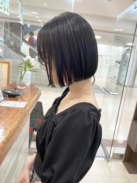 モリオ フロム ロンドン サッポロファクトリー店(morio FROM LONDON) 【morio】札幌ボブ　ぱつっとかわいいナチュラルボブ