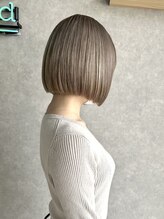 セシルヘアー(CECIL hair) ミルクティーボブ×ケアブリーチ　下北沢