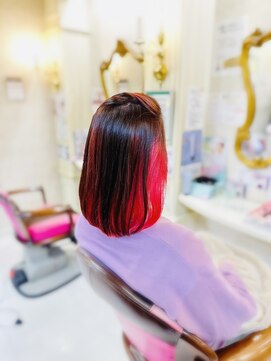 美容室 ティンカーベル ボブ