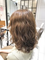 ネオリーブギンザ 銀座店(Neolive GINZA)&nbsp;ミディアムレイヤー　低温デジタルパーマヘア　(銀座)