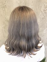 グランデュール 藤枝店(GRANDEUR)&nbsp;ミルクティーベージュダブルカラーインナーカラーケアブリーチ