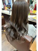 くすみカラーヘア