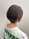 すっきりショートボブ