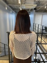 ヌープヘアーアイス(NUUP.hair ici)&nbsp;大人ガーリー大人美人透明感髪質改善ニュアンスくすみカラー