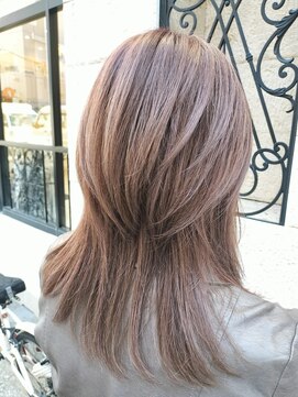 ティンク 横須賀中央(Tink) *ラベンダーべージュ*透明感カラー*レイヤースタイル*