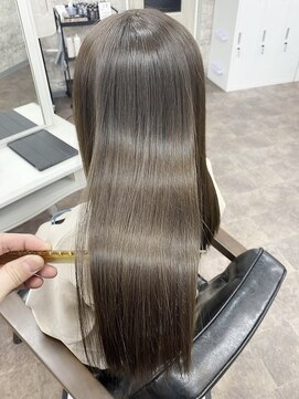 ハーシーバイアポロ 相模大野(HERSHE by apollo) 髪質改善縮毛矯正,レイヤー,縮毛矯正,白髪ぼかしハイライト.白髪