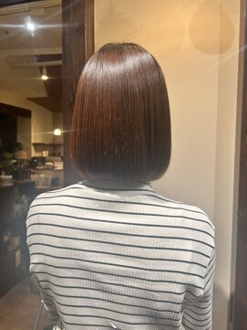 ラスターフレンズ(Luster Friends) 酸性ストレート/艶髪/縮毛矯正/ボブ/ミディアム/艶感