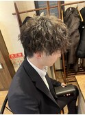 メンズパーマ/無造作パーマ/波巻きパーマ/クリームパーマ