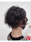 メンズカット&スパイラルパーマ