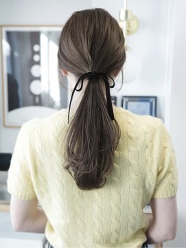 シキ 渋谷(siki) ベージュカラー/ブリーチなしダブルカラー/赤み消し/渋谷/原宿