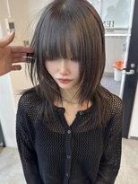 ヴェルデ(Verde)&nbsp;ウルフカット アンブレラカラー グレージュカラー