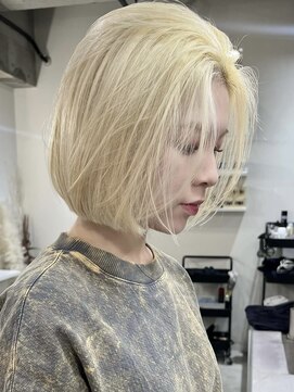 ラキング ギンザ トウキョウ(LAKING GINZA) くびれヘア/アプリコットオレンジ/夏/ハイライトカラー[銀座駅]