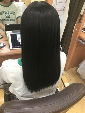 ヒラトヤ 肴町店 大人キレイ髪質改善美シルエット透明感黒髪暗髪×エアストレート