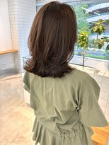 トリート 千葉店(TREAT)&nbsp;ミディアムレイヤー/顔まわりレイヤー/結べるレイヤー