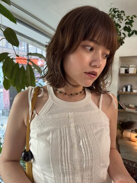 プロス(Pros) 表参道/ブリーチなし／レイヤーカット/ヘアセット